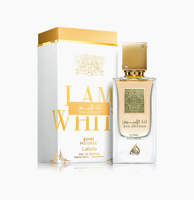 Ana Abyedh Poudrée Lattafa Eau de Parfum Para Mujer
