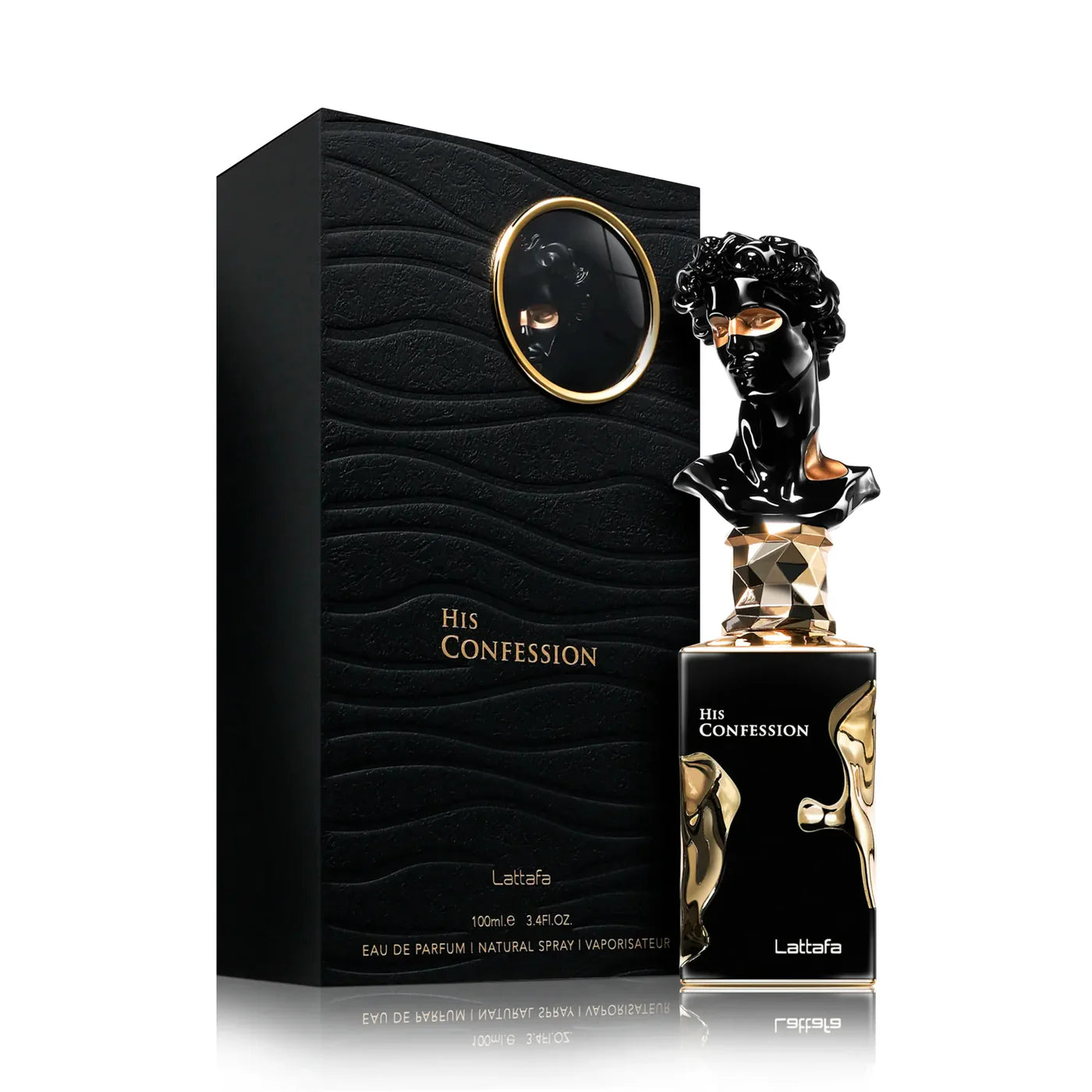 His Confession Lattafa Eau de Parfum Para Hombre