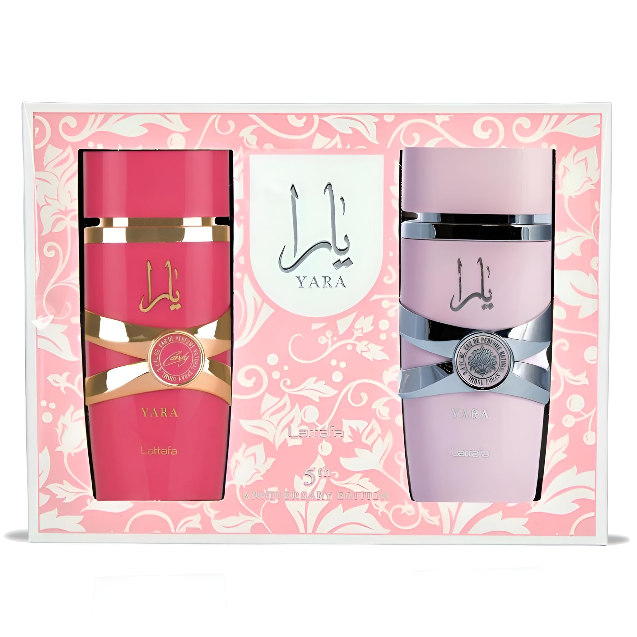 Set de Regalo Yara Lattafa (2 x 100 ml Eau de Parfum)