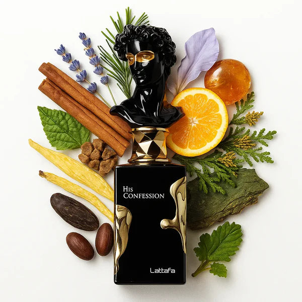 His Confession Lattafa Eau de Parfum Para Hombre