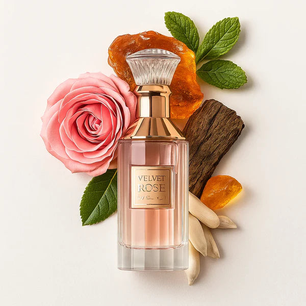 Velvet Rose Lattafa Eau de Parfum Para Mujer