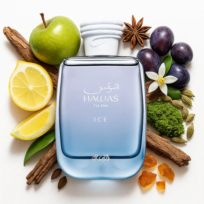Hawas Ice Rasasi Eau de Parfum Para Hombre
